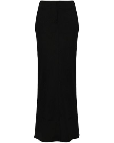 Jacquemus Stretch Jersey Skirt - Black