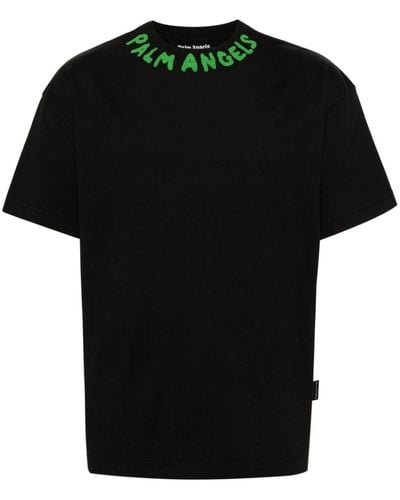 Palm Angels T-shirt Logo - Black