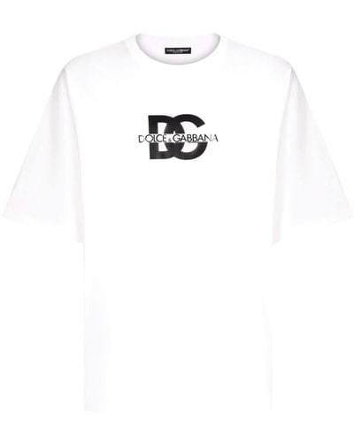 Dolce & Gabbana T-Shirt With Print - White