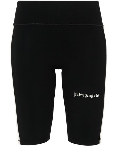 Palm Angels Cycling Track Shorts - Black