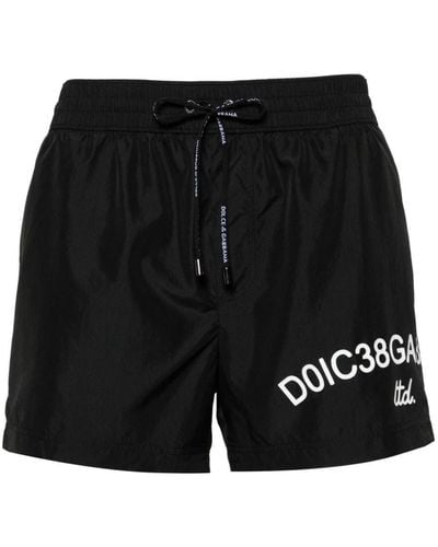 Dolce & Gabbana Beach Shorts - Black
