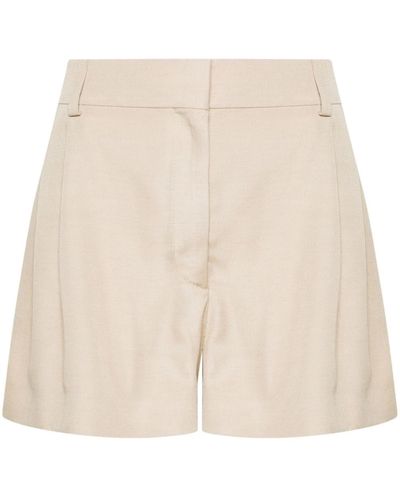 Stella McCartney Tailored Short Shorts - Natural