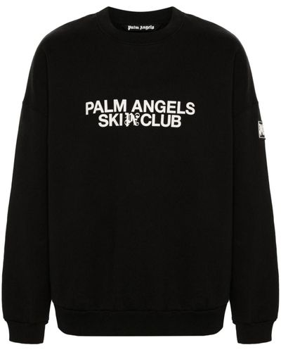 Palm Angels 'ski Club' Sweatshirt - Black