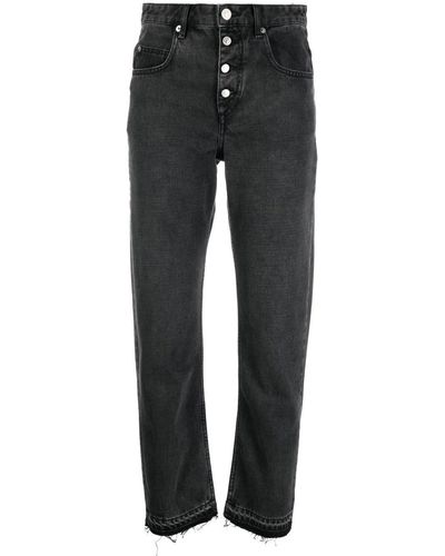 Isabel Marant Belden Slim-fit Jeans - Black