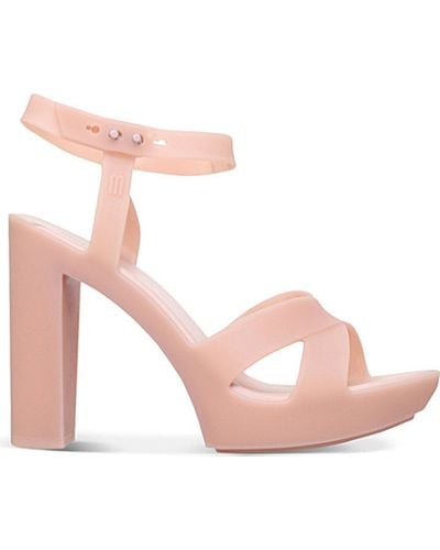 Melissa Classic Lady Pvc Heeled Sandals - Pink