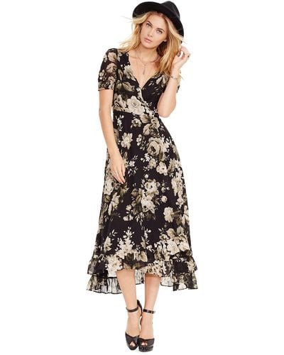 Denim & Supply Ralph Lauren Floral Wrap Dress - Multicolor