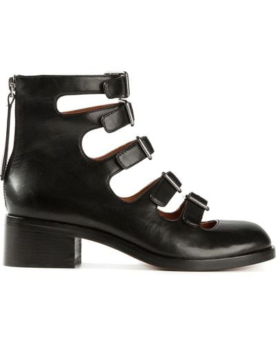 Marc By Marc Jacobs Multi Strap Boots - Black