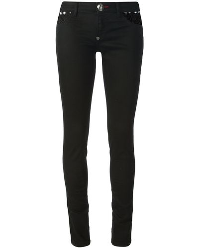 Philipp Plein Sexy Ass Skinny Jeans - Black