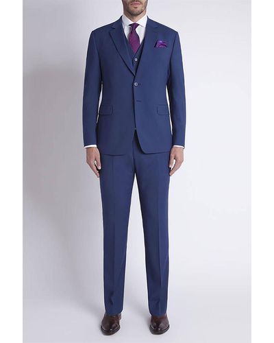 Jeff Banks Ivy League Suit Jacket - Blue