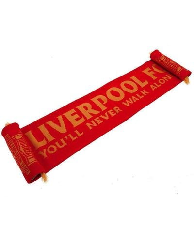 Liverpool Fc You ́ll Never Walk Alone Scarf - Red