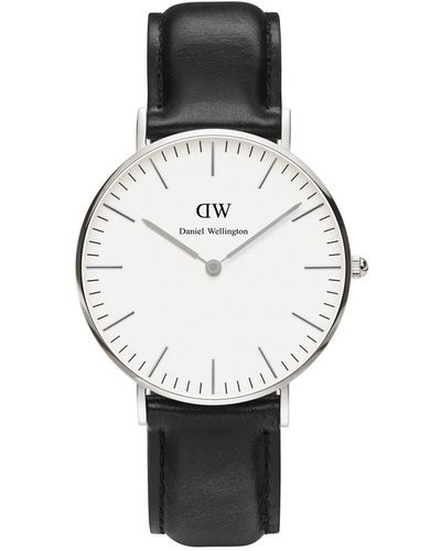 Daniel Wellington Classic 36 Sheffield Stainless Steel Classic Watch - Dw00100053 - White