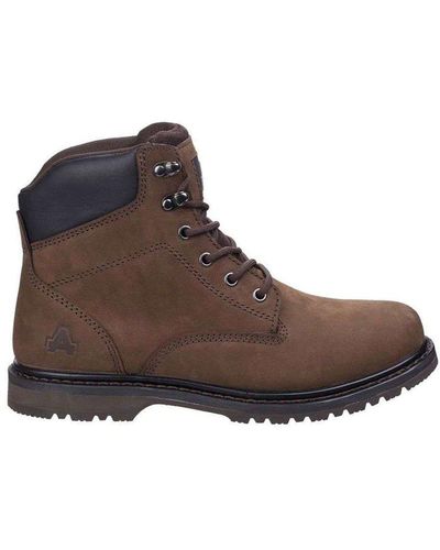 Amblers Millport Lace Up Boot - Brown
