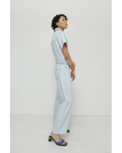 Petite Denim Jumpsuit