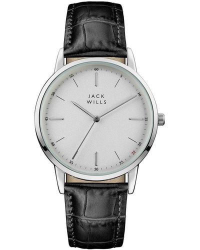 Jack Wills Fortescue Fashion Analogue Quartz Watch - Jw011whss - Grey