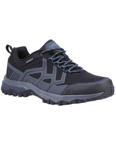 Cotswold 'wychwood Low' Recycled Plastic Hiking Shoes - Blue