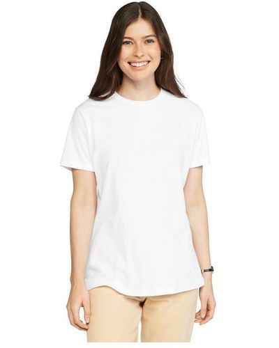 Gildan Softstyle Plain Cvc T-shirt - White