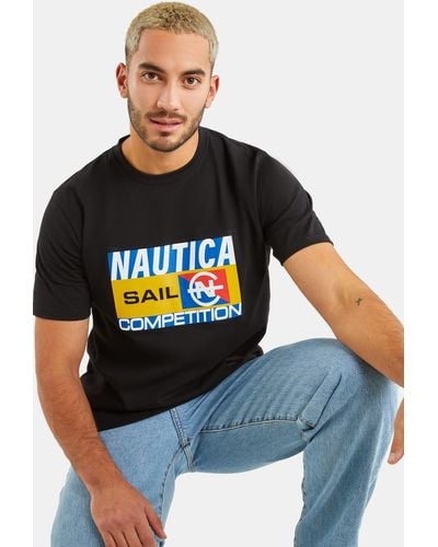 Nautica 'pilton' T-shirt - Blue