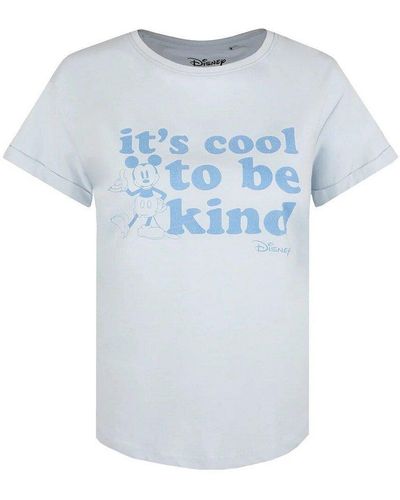 Disney Its Cool To Be Kind Mickey Mouse T-shirt - Blue