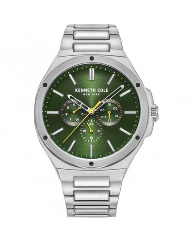 Kenneth Cole Stainless Steel Fashion Analogue Watch - Kcwgk2235102 - Green