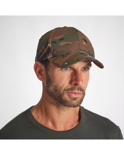 Solognac Decathlon Durable Country Sport Cap 500 - Woodland Camoand - Green