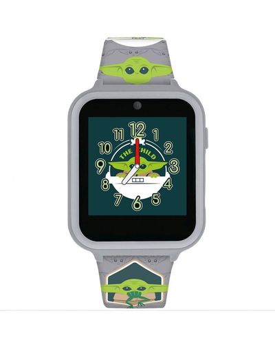 Star Wars Plastic/resin Digital Quartz Smart Touch Watch - Mnl4023 - Green