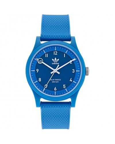 adidas Originals Project One Ocean Waste Material Fashion Analogue Watch - Aost22042 - Blue