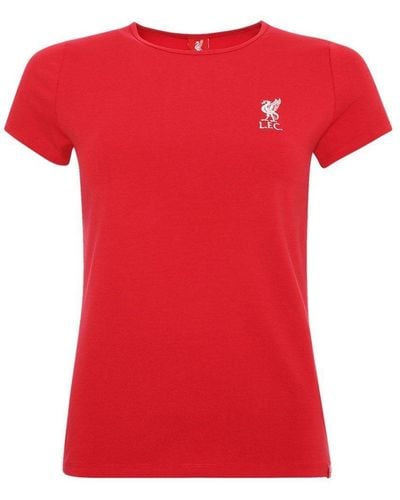Liverpool Fc Liverbird T-shirt - Red