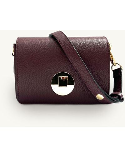 Apatchy London The Newbury Port Leather Bag - Brown