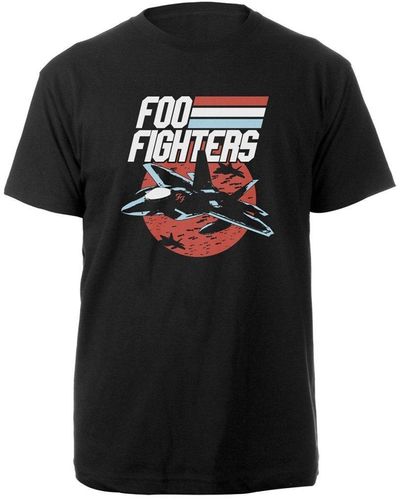 Foo Fighters Fighter Jets T-shirt - Black