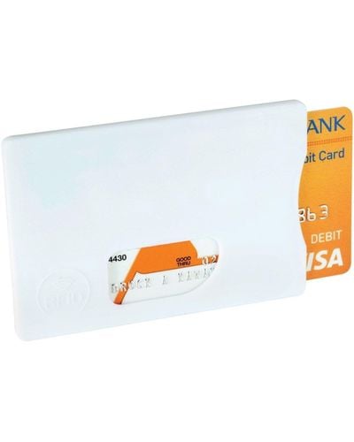 Bullet Rfid Credit Card Protector - White