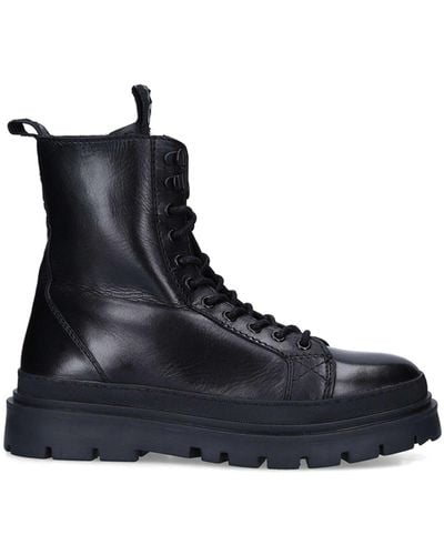 KG by Kurt Geiger 'tyrus Monkey' Leather Boots - Black