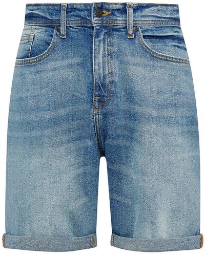 Burton Vintage Wash Relaxed Shorts - Blue