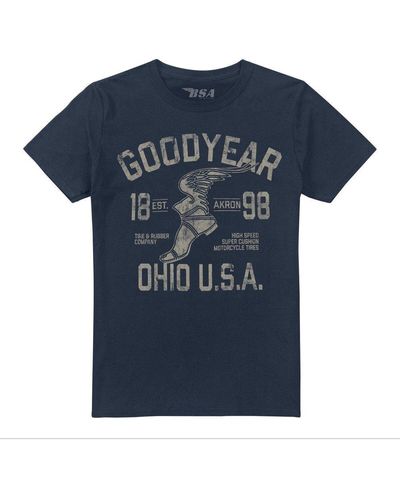 Goodyear Ohio Usa T-shirt - Blue