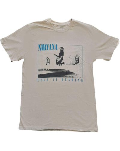 Nirvana Live At Reading T-shirt - Grey