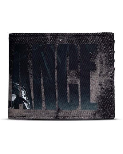 Batman Vengeance All-over Print Bi-fold Wallet, Male, Black/grey (mw820764bat) - Blue