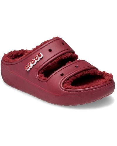 Crocs™ Classic 'cozzzy' Sandal - Red
