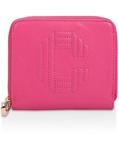 Carvela Kurt Geiger 'icon Sq Wallet' Bag - Pink