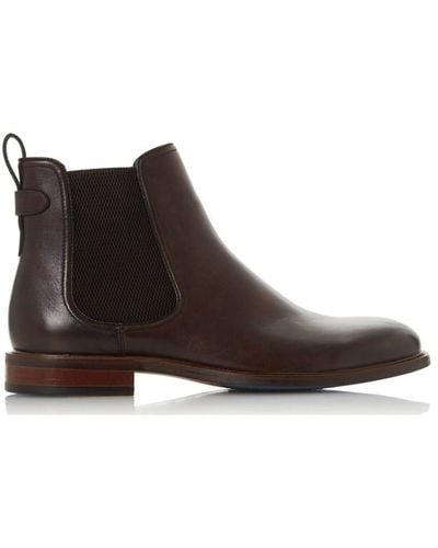 Dune 'character' Leather Chelsea Boots - Brown
