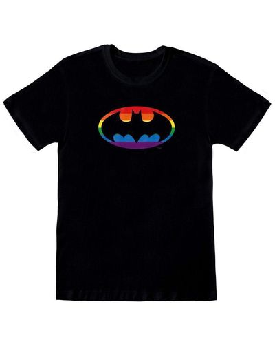 Batman Pride Logo T-shirt - Black