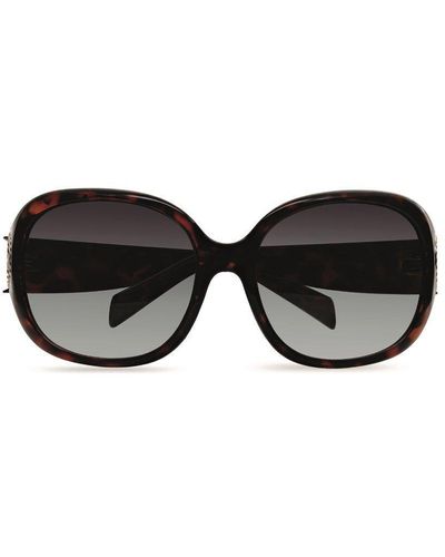 Karen Millen 'km5046' Sunglasses - Black