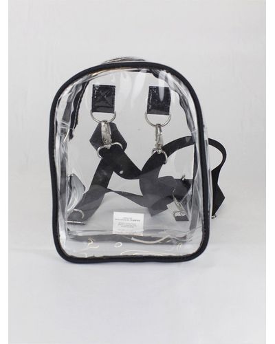 SVNX Mini Transparent Backpack - Grey