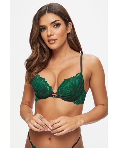 Ann Summers Fiercely Sexy Strapless Lace And Sequin Balcony Bra in