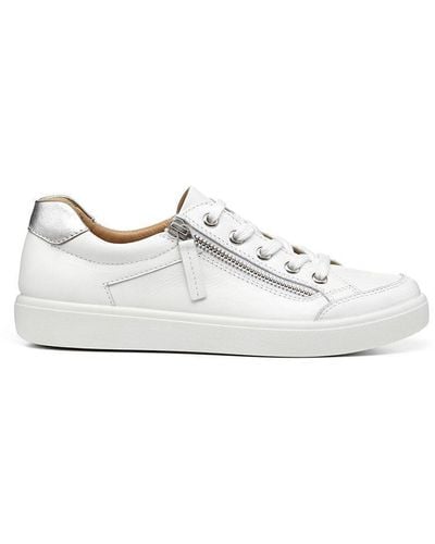 Hotter Slim Fit 'chase Ii' Deck Shoes - White