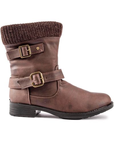 SOLESISTER Ness Boots - Brown