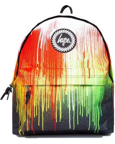 Hype Rainbow Drips Backpack - Multicolour