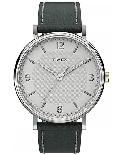 Timex Stainless Steel Classic Analogue Quartz Watch - Tw2u67500 - Grey