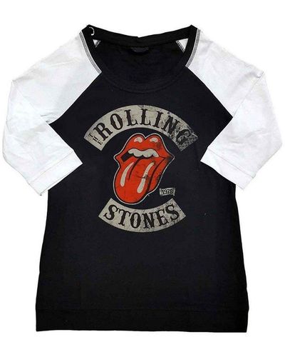 The Rolling Stones Tour 1978 Raglan T-shirt - Black