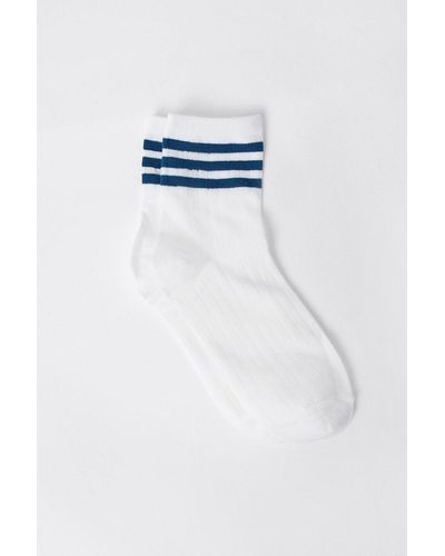 Warehouse Sports Socks - White