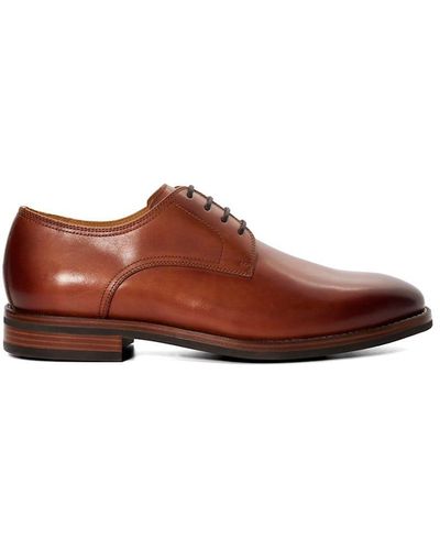 Dune 'sinclairs' Leather Derbies - Brown