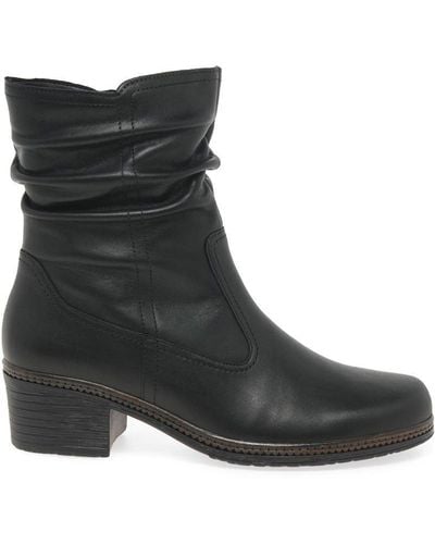 Gabor 'south's Ankle Boots - Black